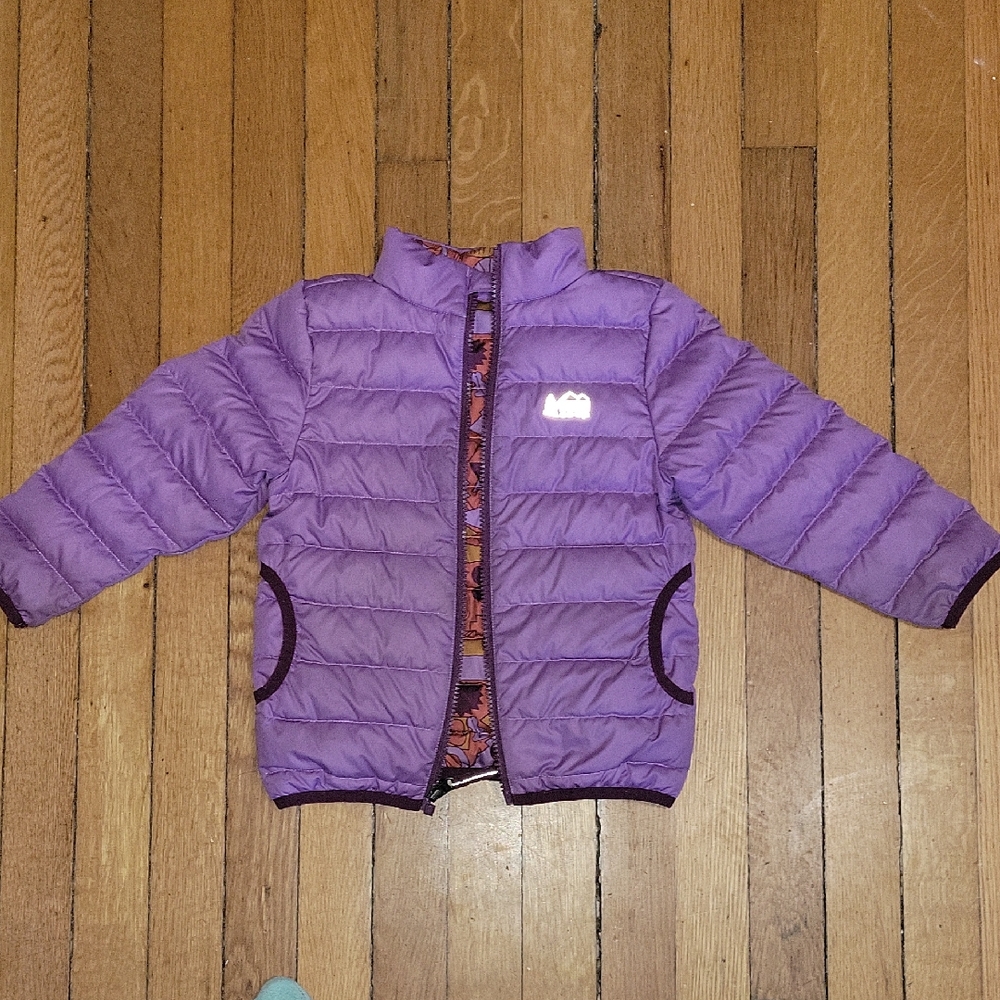REI Lavender Quilted Jacket